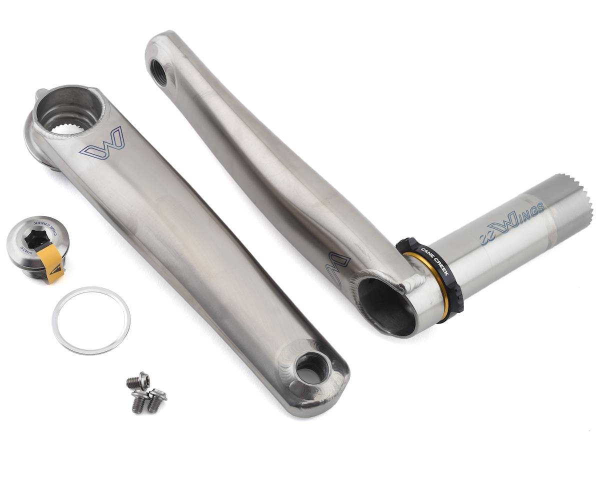 Cane Creek eeWings Titanium All-Road Cranks (Silver) (30mm Spindle