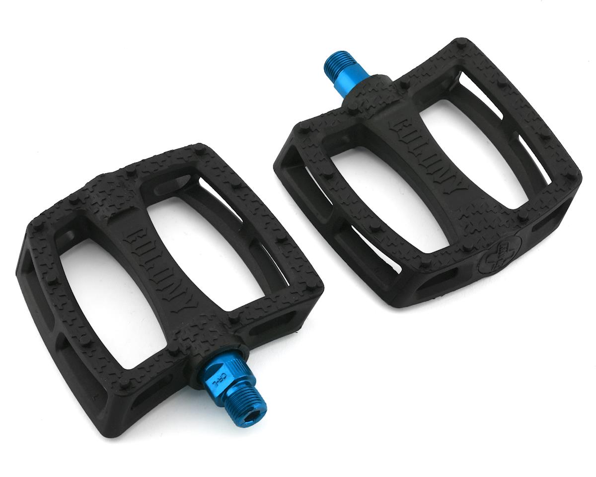 Colony Fantastic Plastic Pedals (Black/Blue) (Pair)