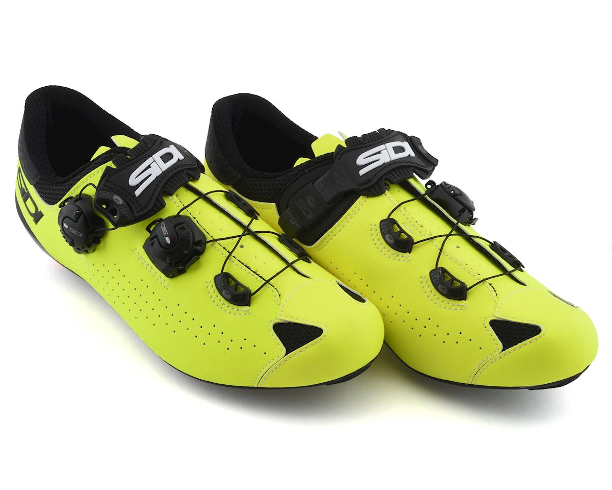 Sidi Genius 10 Road Shoes Black Flo Yellow