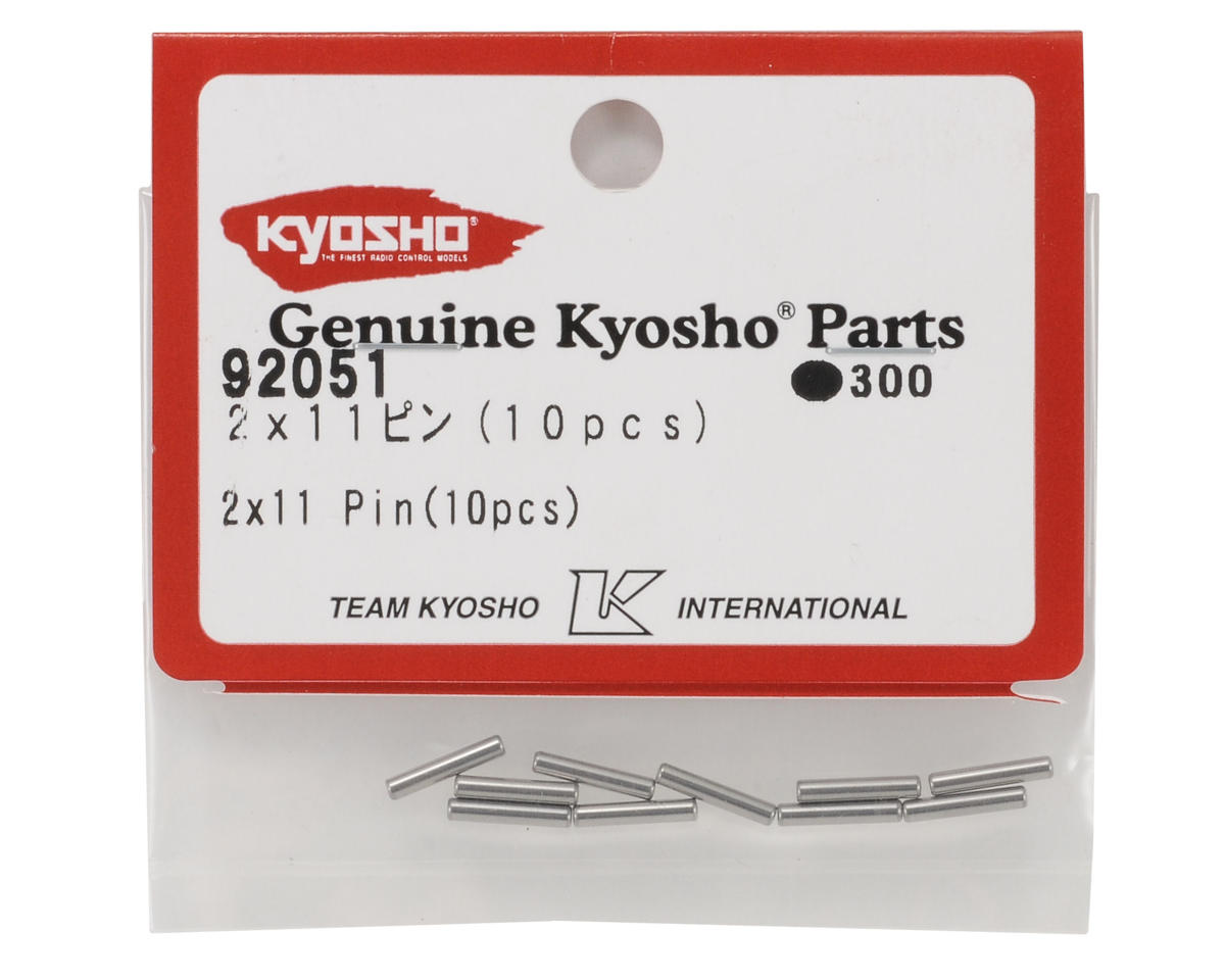 Kyosho 2x11mm Pin (10) [KYO92051]