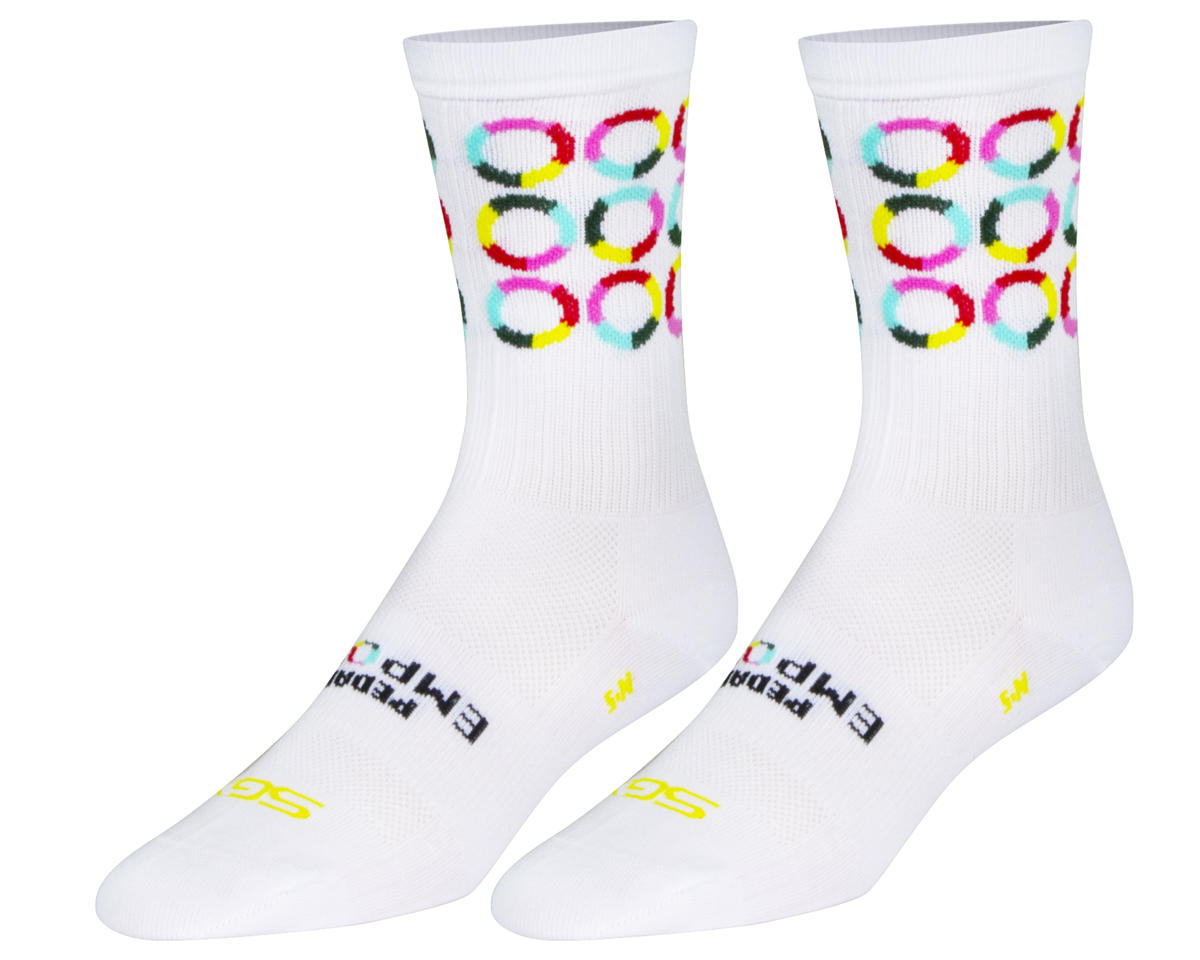 Sockguy 6" SGX Socks (World Relief Bicycle)