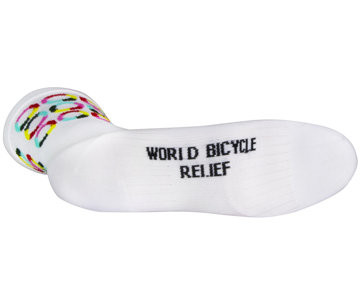 Sockguy 6" SGX Socks (World Relief Bicycle)